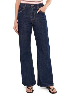 Women's Loose Bootcut Jeans - Comfortable Fit, Casual Style, Versatile Denim